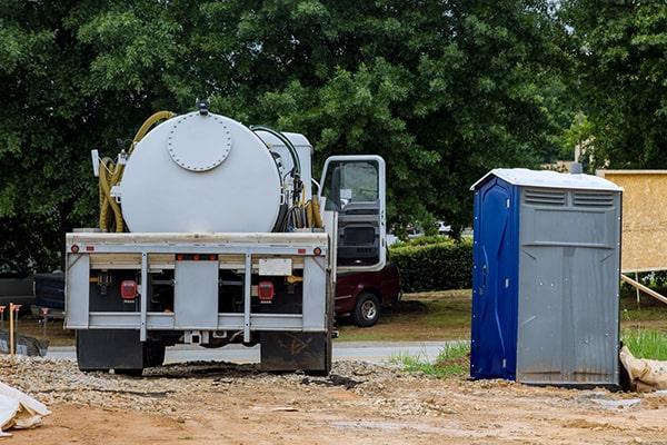 Our Mountain Home Porta Potty field team